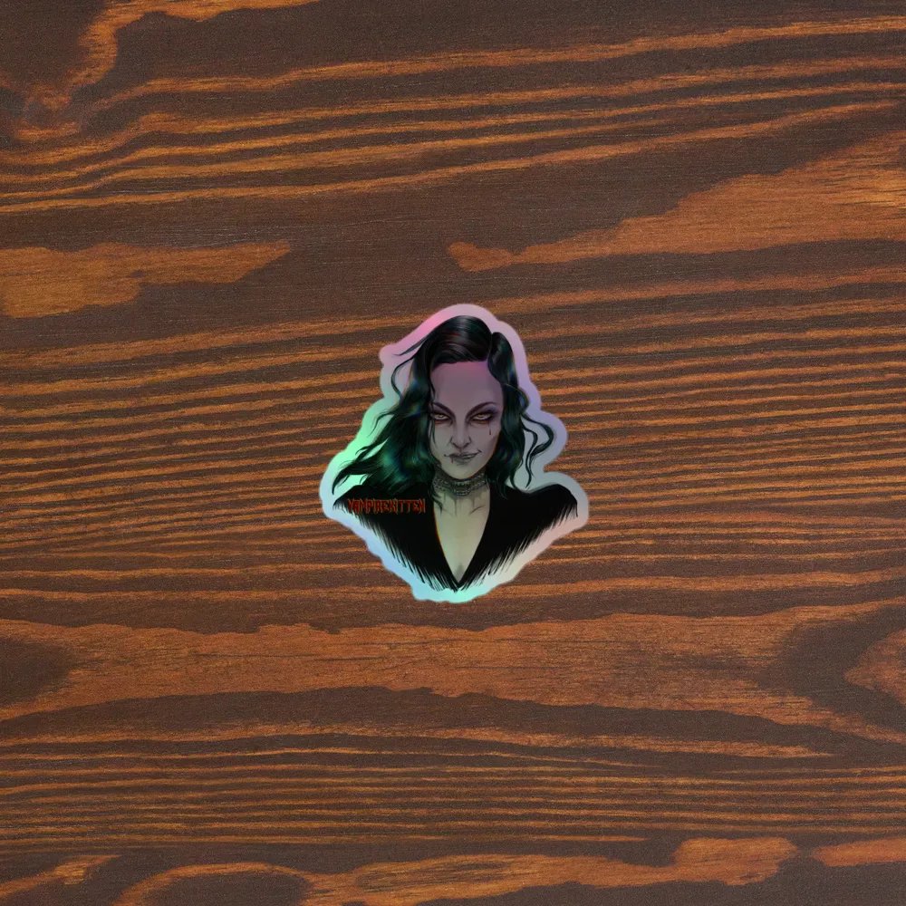 Mistress of Bats Holo Sticker product image (5)