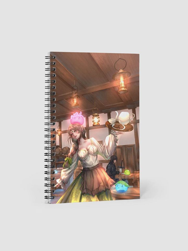 Cozy Slime Cafe Spiral Notebook product image (1)