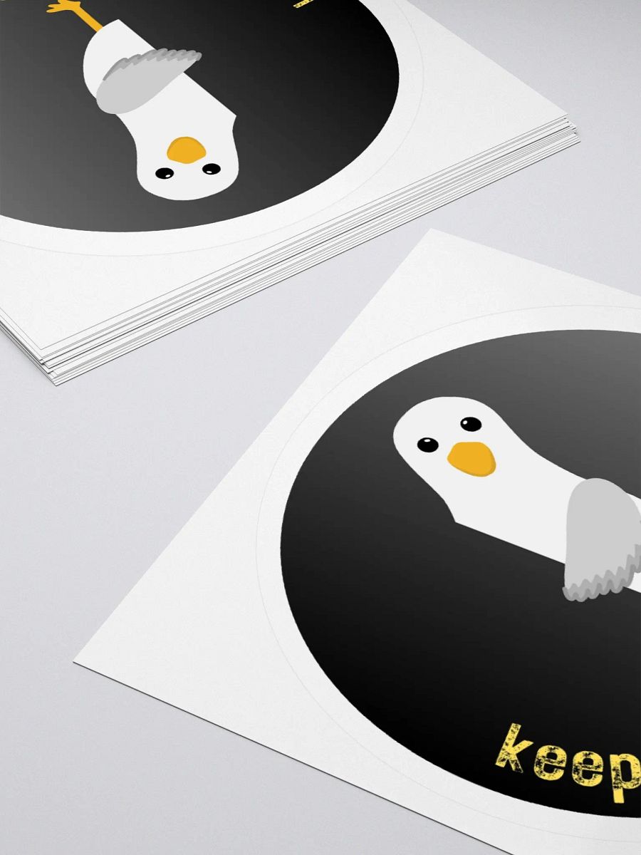 Keep Your Eyes On Your Fries! Graphic Kiss Cut Stickers product image (14)