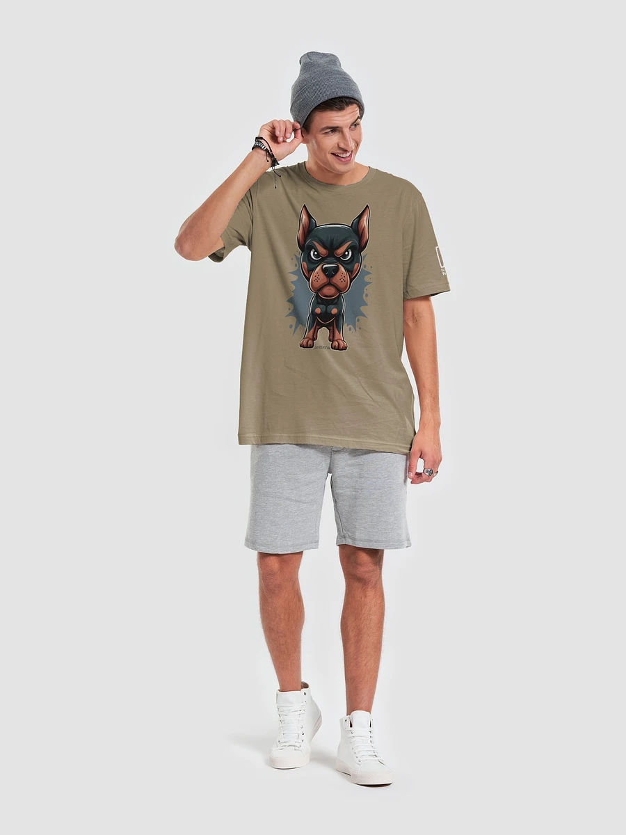 Doberman Angry Pup - Premium Unisex T-shirt product image (5)