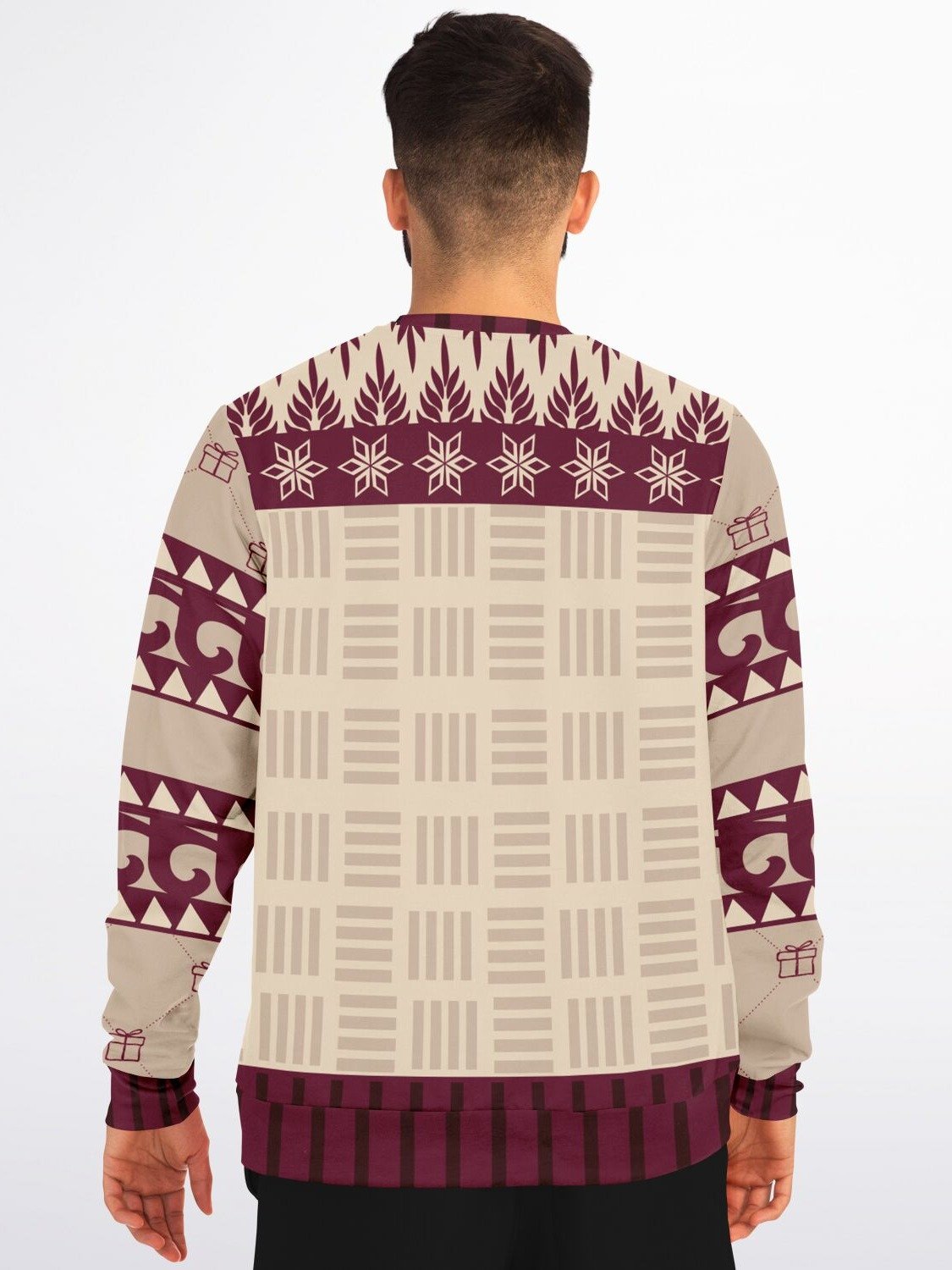 "I Do It for the Ho's" Naughty Christmas Sweatshirt | Funny Santa Graphic Holiday Sweater | Adult Humor Xmas Outfit product image (2)