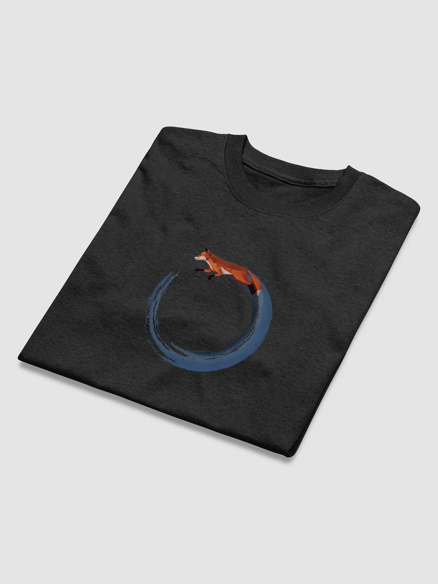 'Echoes of Eternity' Fox Night Sky Circle T-Shirt product image (16)
