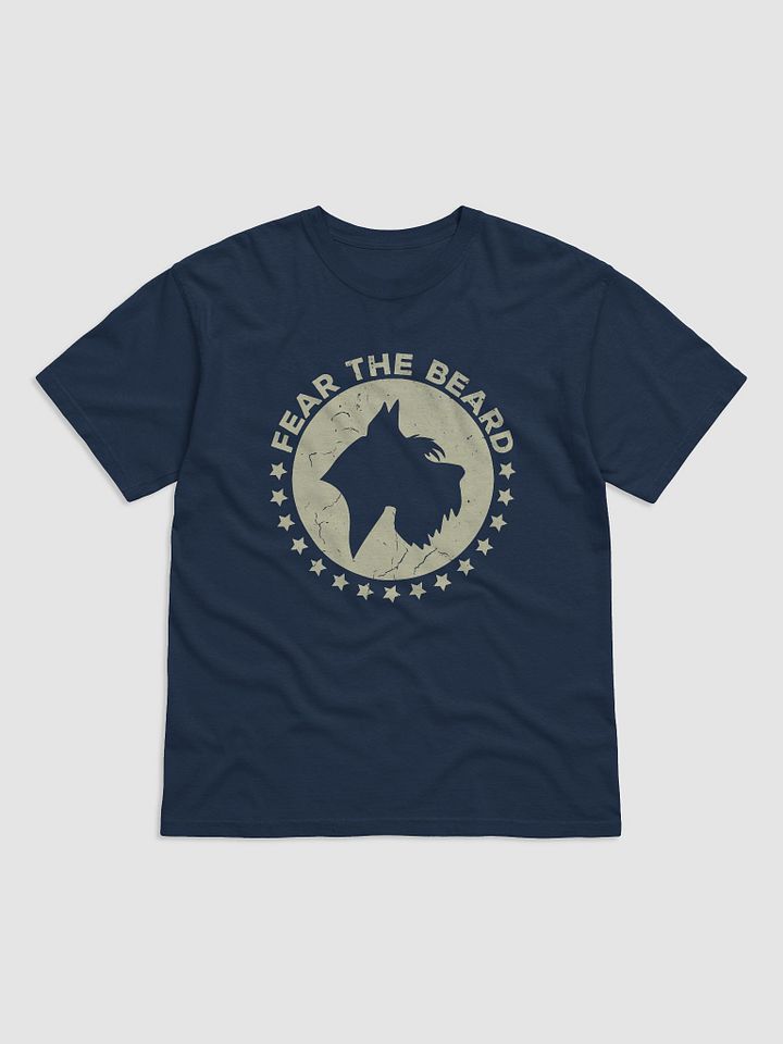 Fear the Beard Tee (Cream) | Retro-Style T-Shirt for Schnauzer Dog Owners product image (19)