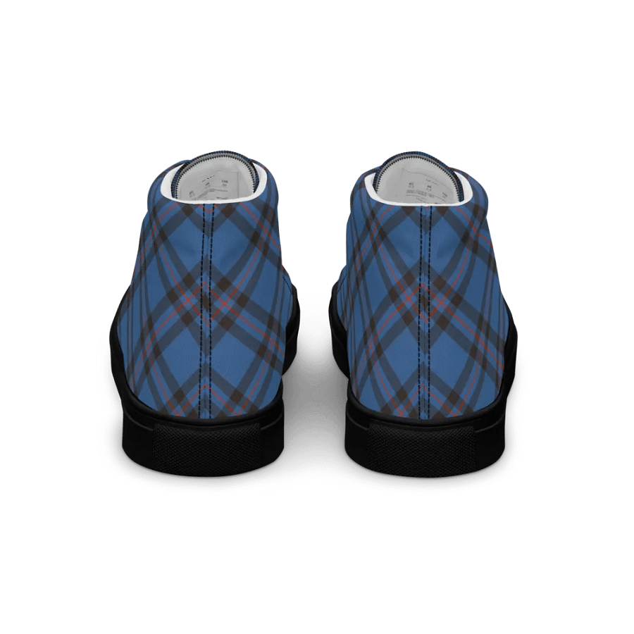 Elliot Tartan Men's High Top Shoes product image (6)