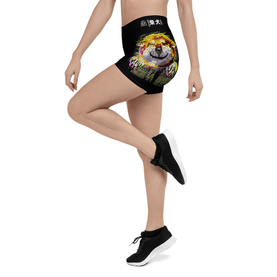 "HI" SHIBA INU All-Over Print Shorts product image (4)