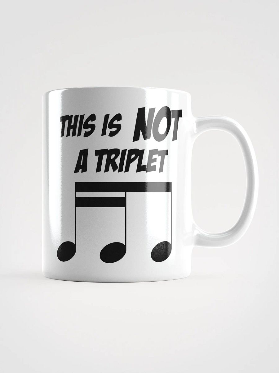 Triplet mug (black text) product image (1)