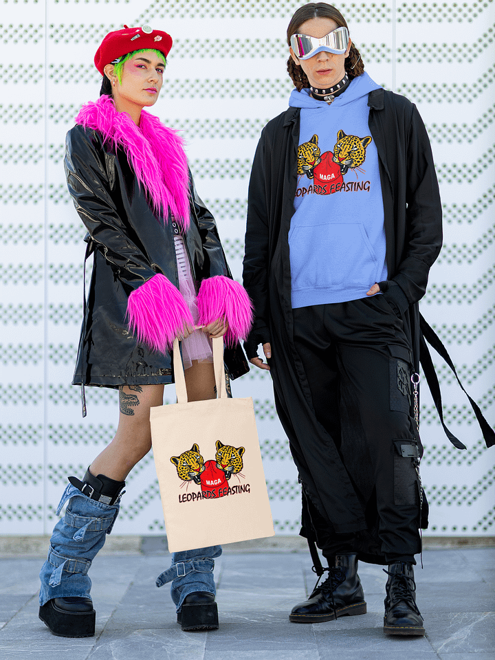 Leopards Feasting On MAGA - Eco-Friendly Tote Bag product image (1)
