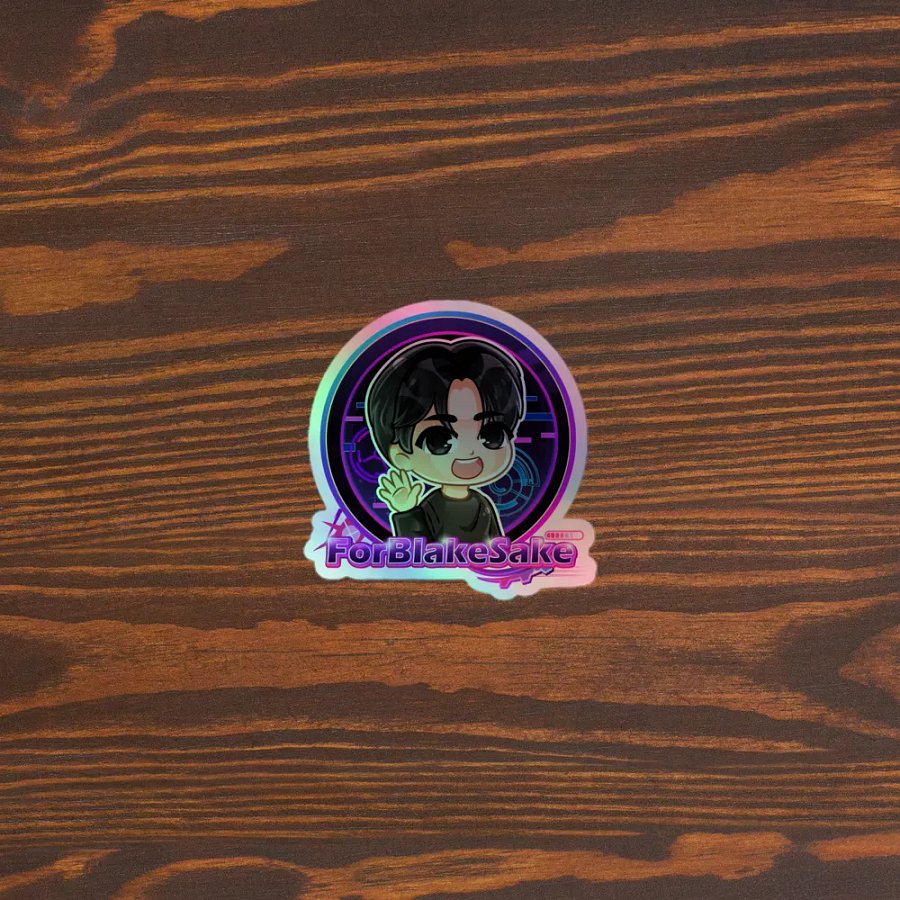 ForBlakeSake Logo Holo Sticker product image (5)