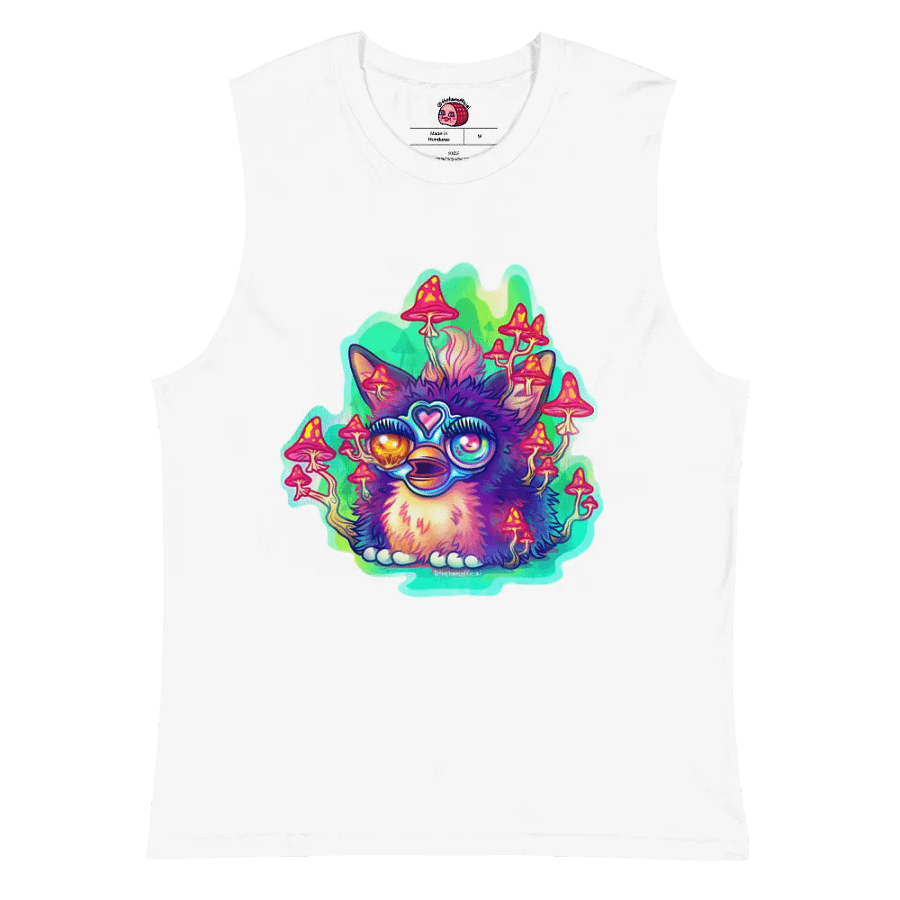 Nostalgic Fungus Creature Muscle Tank product image (2)
