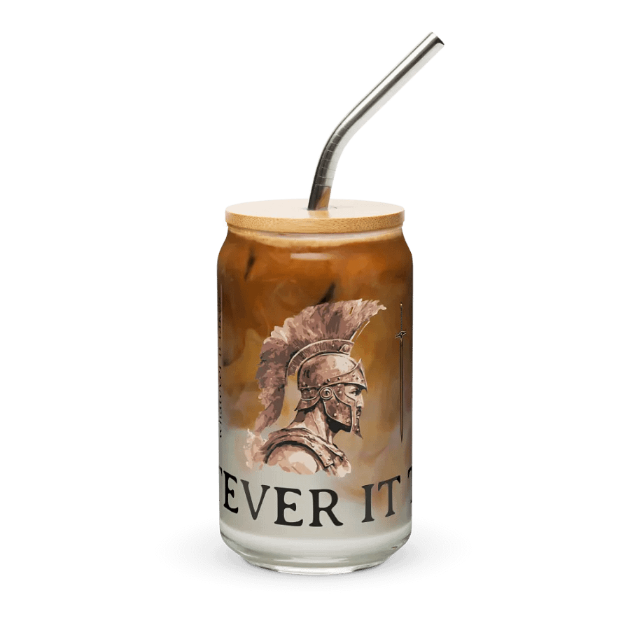 Stoic Quote Can-Shaped Glass product image (8)