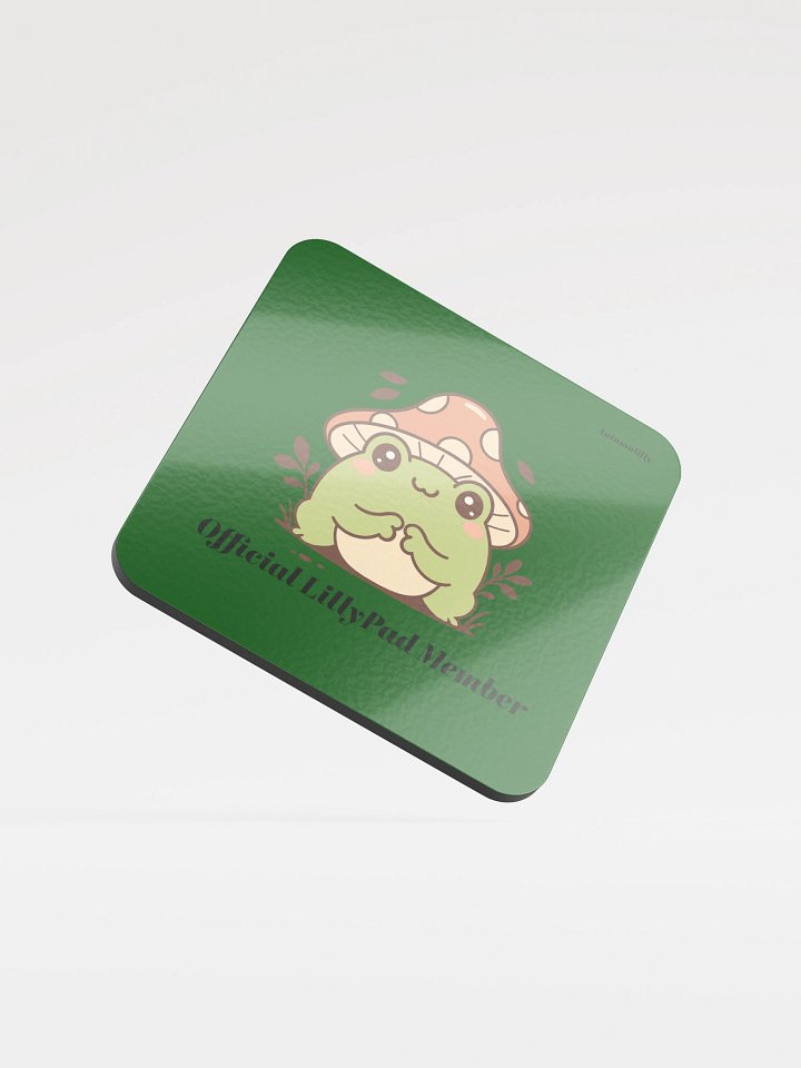 Official LillyPad Member Coaster product image (1)
