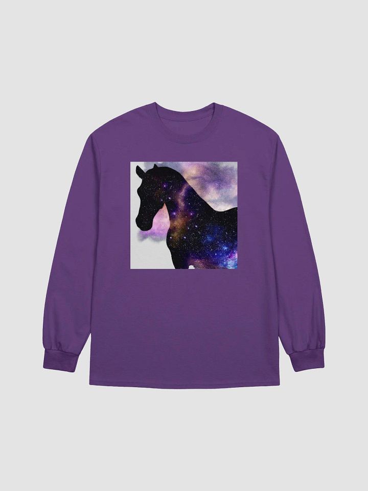 Infinity horse - Nebula horses long sleeved t shirt product image (1)