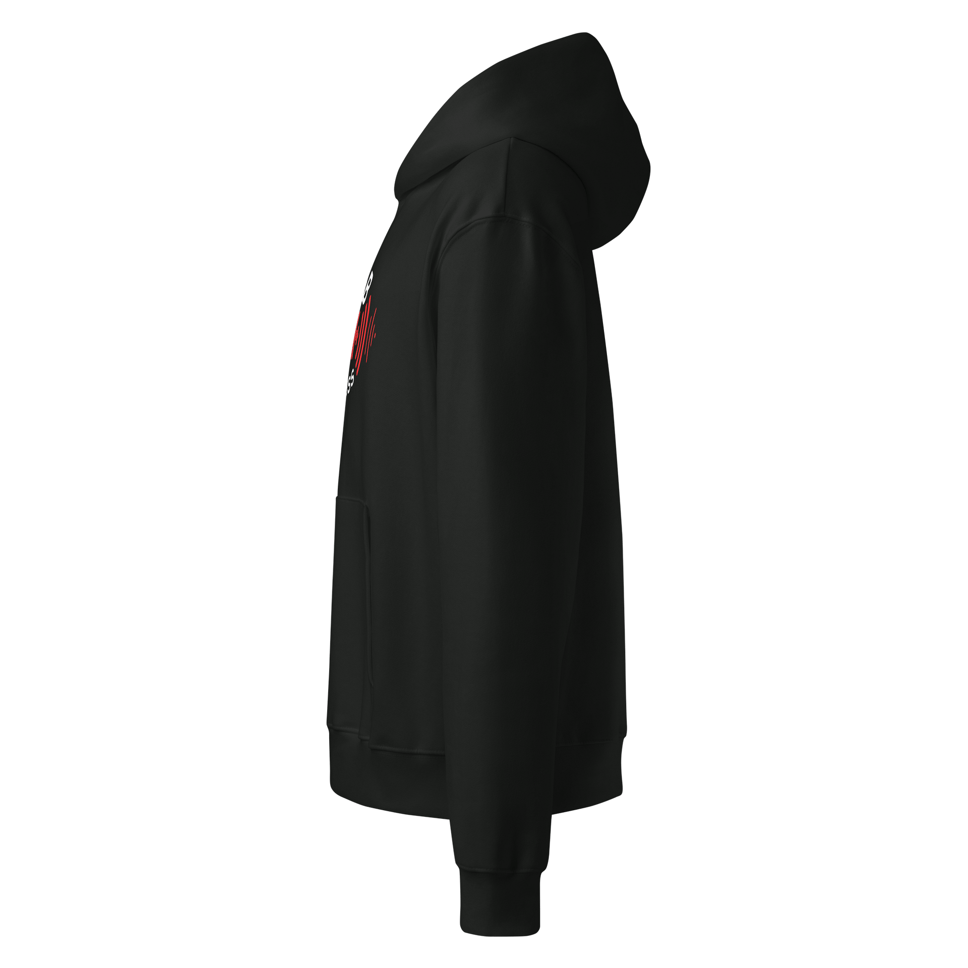 R&B Fitness Minimal Logo Oversized Hoodie product image (3)