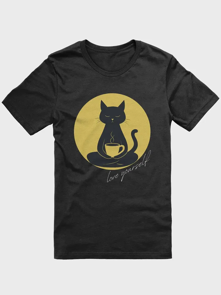 Zen Cat Coffe T-Shirt product image (1)