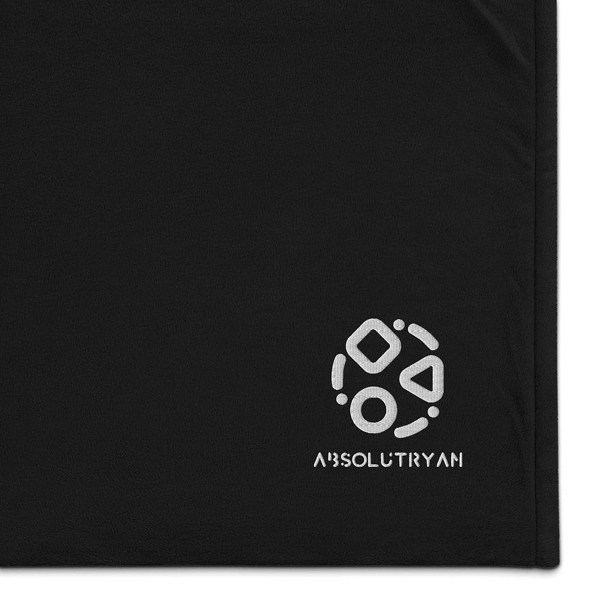 AbsolutRyan Embroidered Sherpa Blanket product image (1)