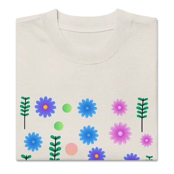 Floral Delight Oversized T-Shirt product image (2)