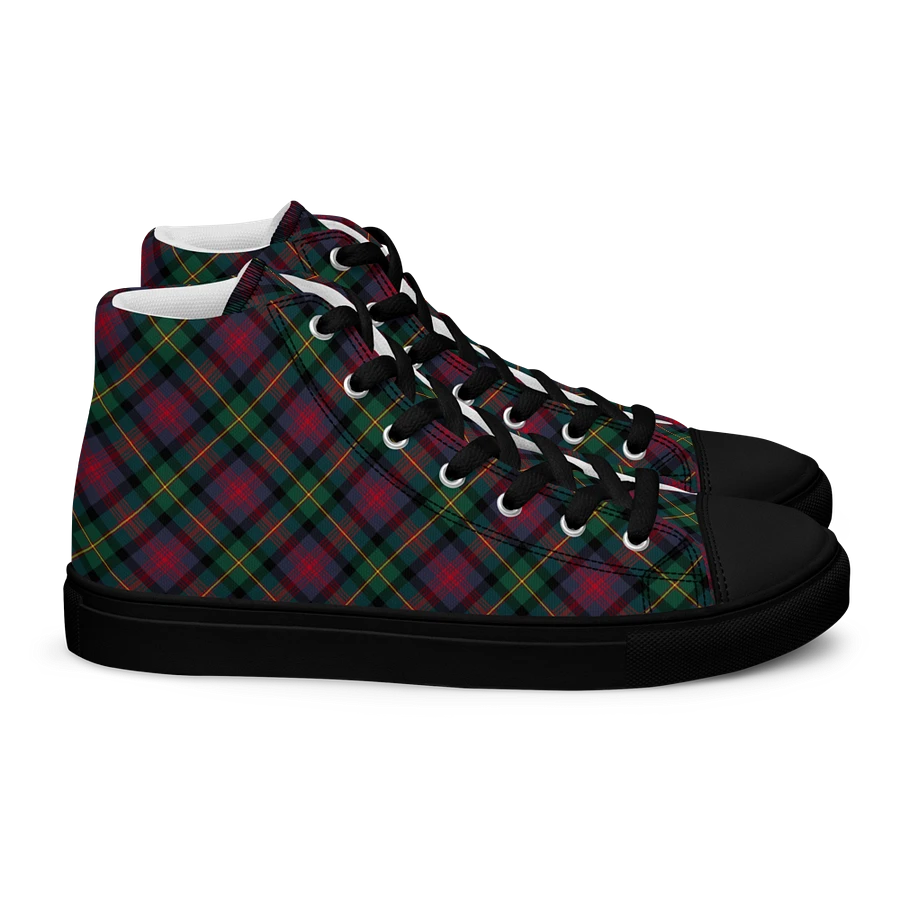 Logan Tartan Men's High Top Shoes product image (3)