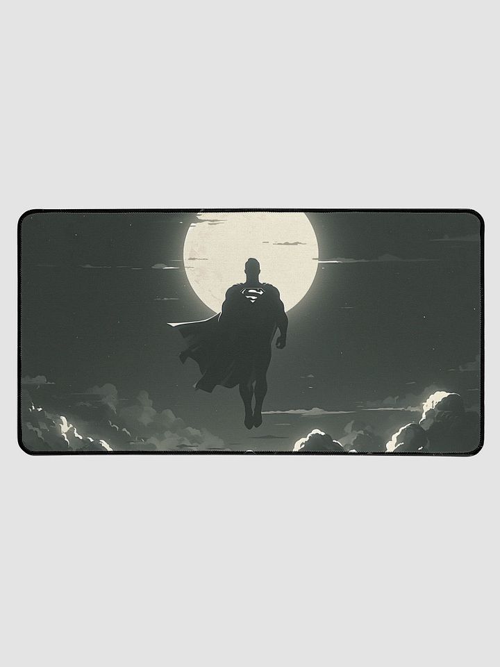 Black & White Superman art Deskmat product image (1)