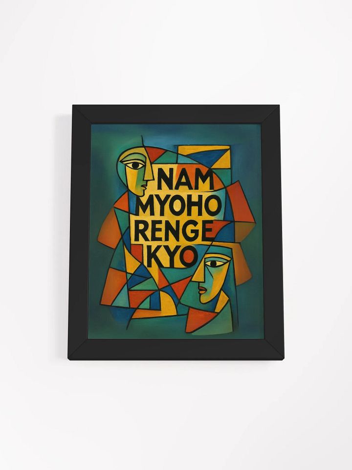 Bold Cubist Art for Nichiren Buddhism Devotees product image (1)