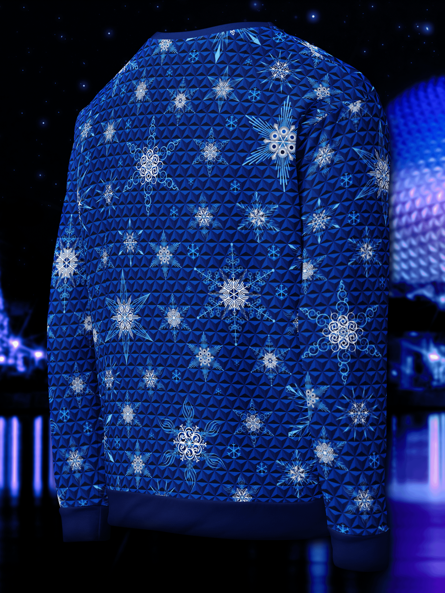 Futuristic Fractals Sweater product image (2)