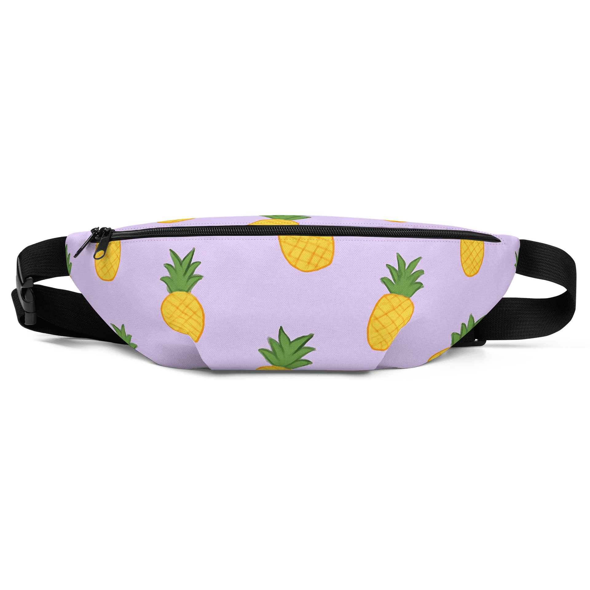 Pineapples Lilac Purple Fanny Pack (Waist Bag) product image (1)