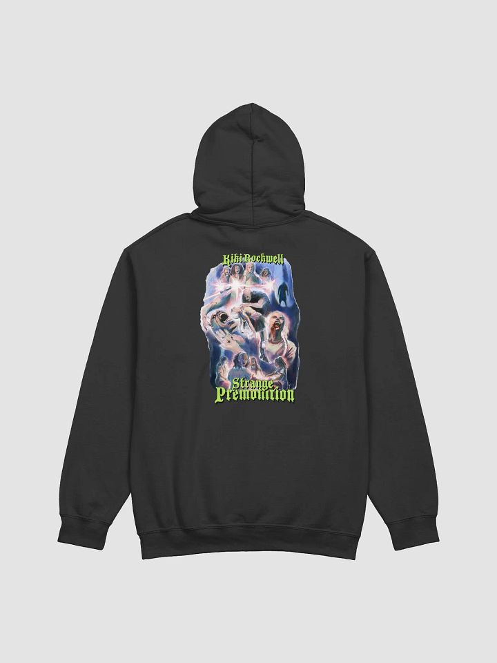 'Strange Premonition' 80s Movie Poster Official Merch Hoodie (back) product image (10)
