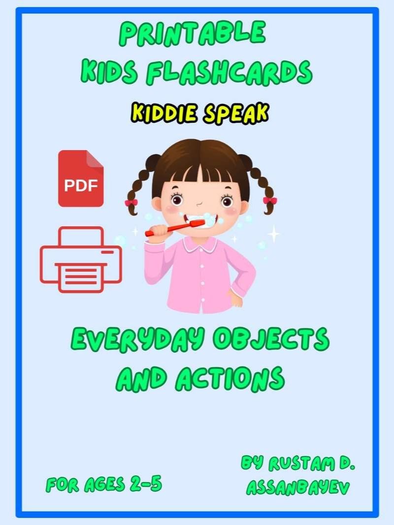 Kiddie Speak Printable Flashcards product image (6)