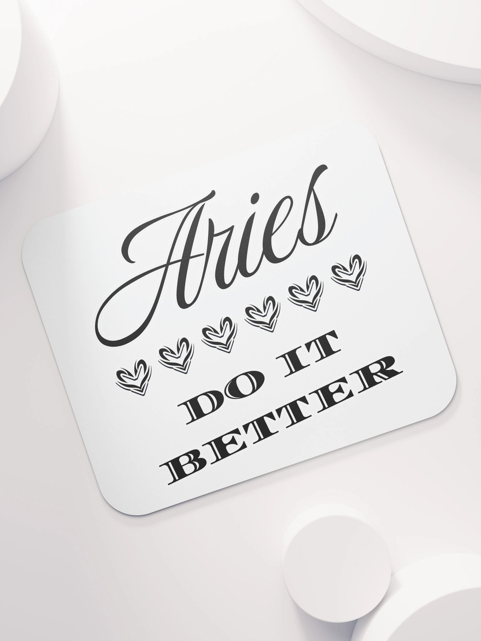 Aries Do It Better Mouse Pad product image (7)