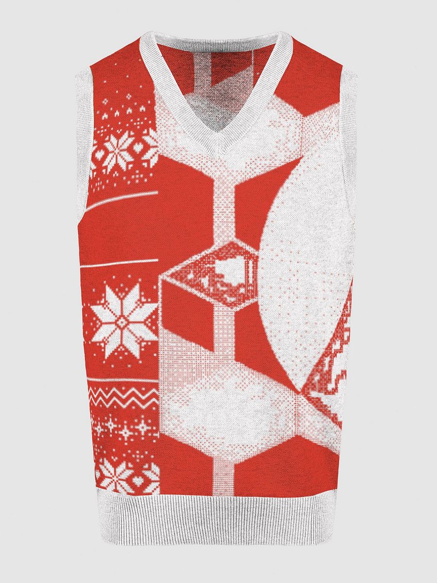 WINTER Snowflake Splendor V-Neck Vest Pattern product image (3)