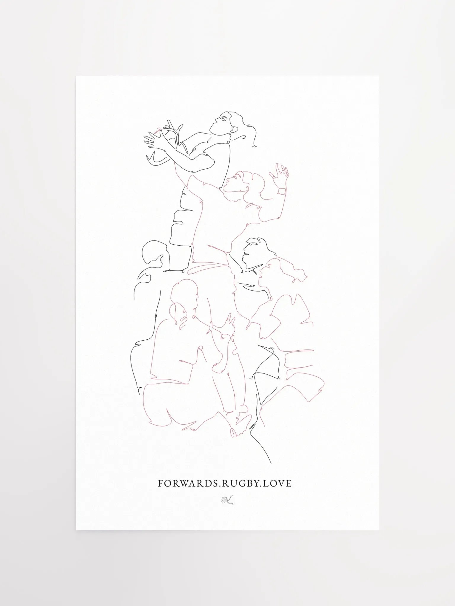 Rugby Love: Enhanced Matte Poster product image (11)