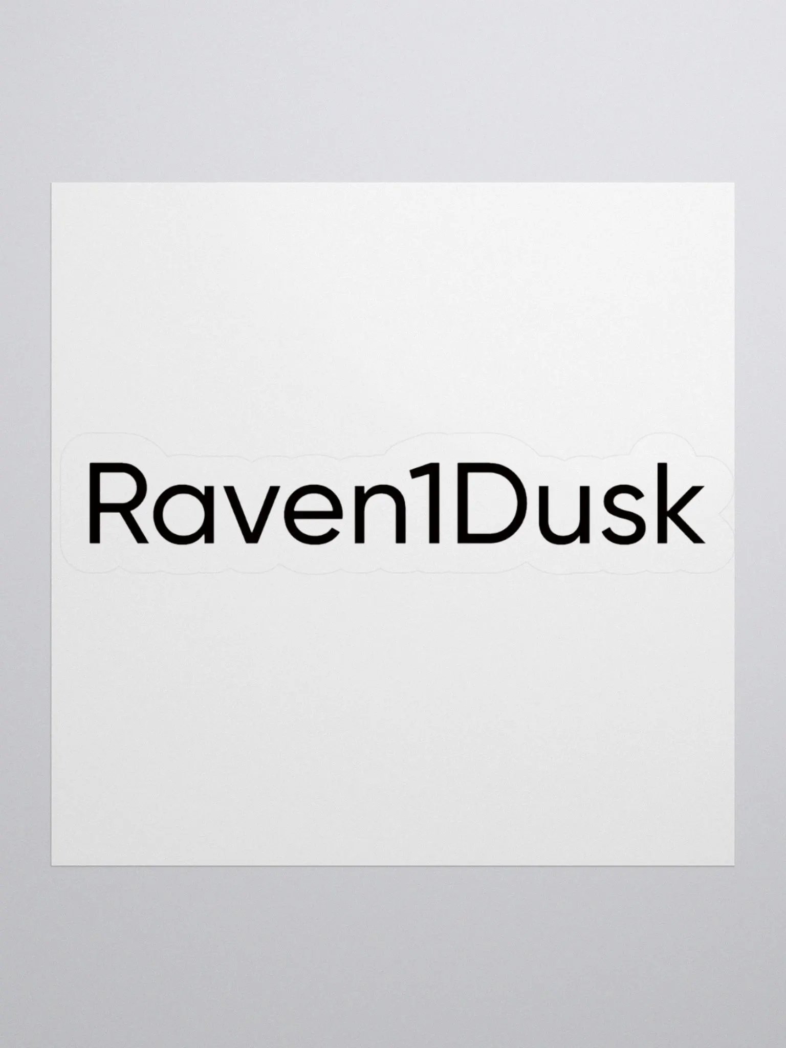 Raven1Dusk Sticker product image (2)