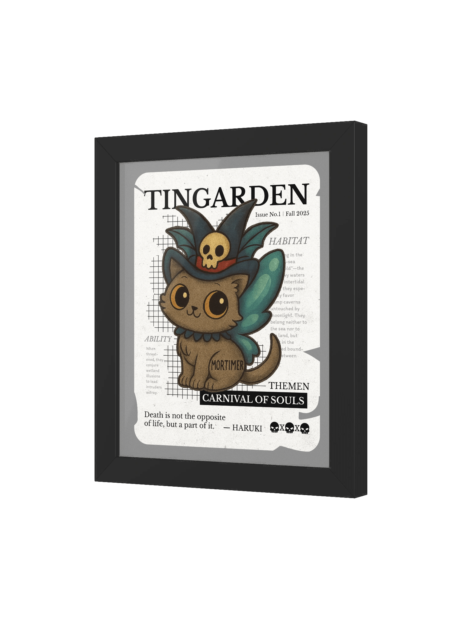 Mortimer 𓏲 Framed High-Quality Matte Poster product image (3)