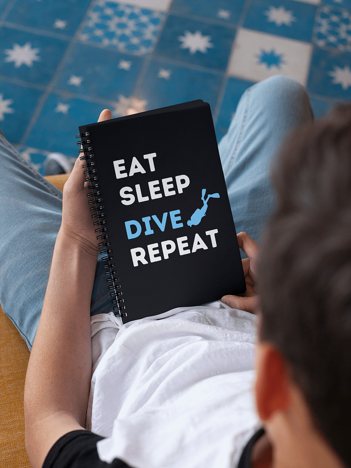 Eat Sleep Dive Repeat Notebook product image (1)