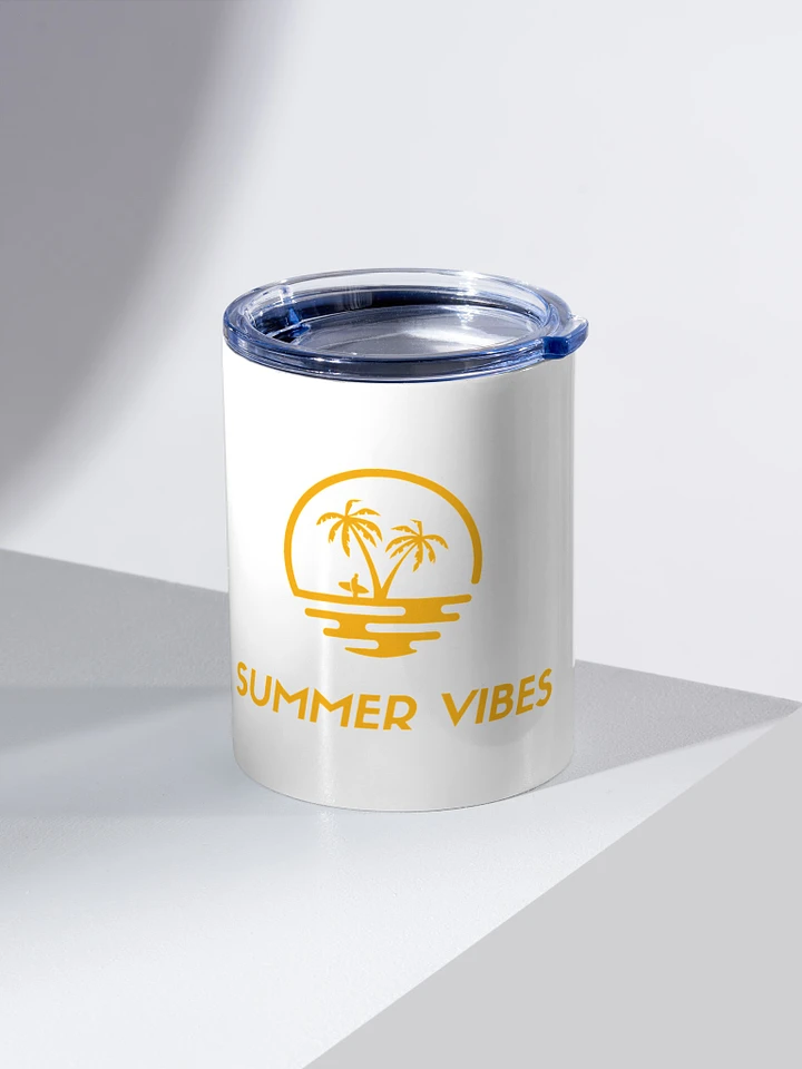 Summer Vibes Stainless Steel Tumbler 10 oz product image (1)