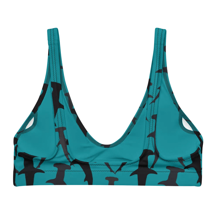 Hammerhead Sharks - Mid Ocean - Recycled Polyester - Padded Bikini Top product image (2)
