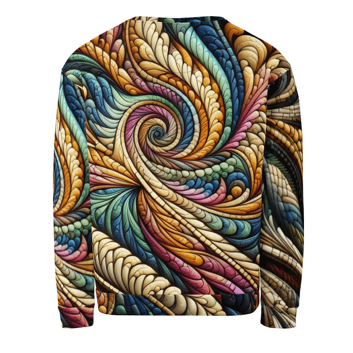 Colorful Patterns - All-Over Unisex Sweatshirt #18 product image (2)