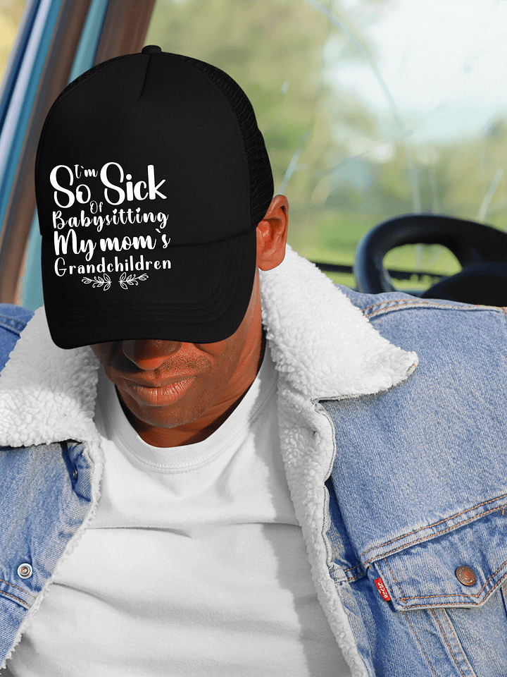 My Mom Grandchildren, Mama Foam Trucker Hat product image (1)