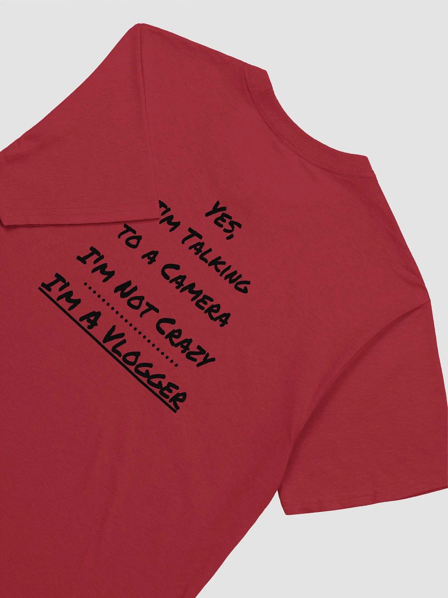 Not Crazy, I'm a Vlogger Soft Unisex T-Shirt product image (14)