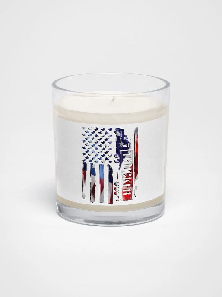 Patriotic Trucker Soy Wax Candle product image (1)