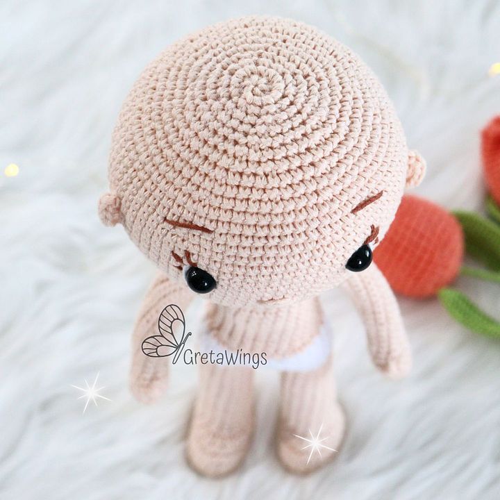 Base body for doll Amigurumis Pattern Version 2 (digital download) product image (2)