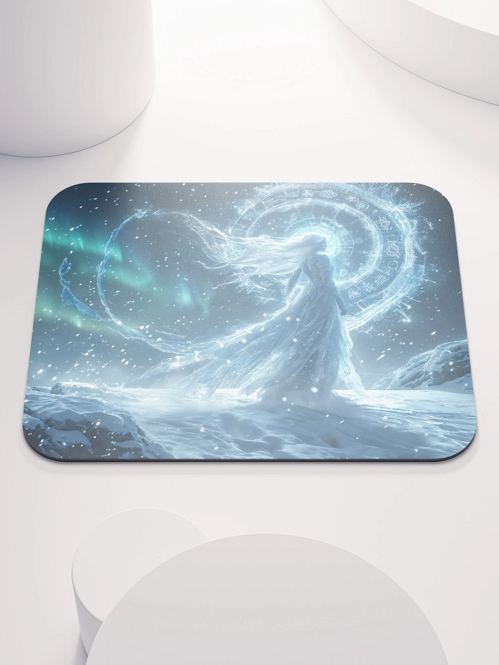 The Frostwoven Oracle Mouse Pad product image (1)