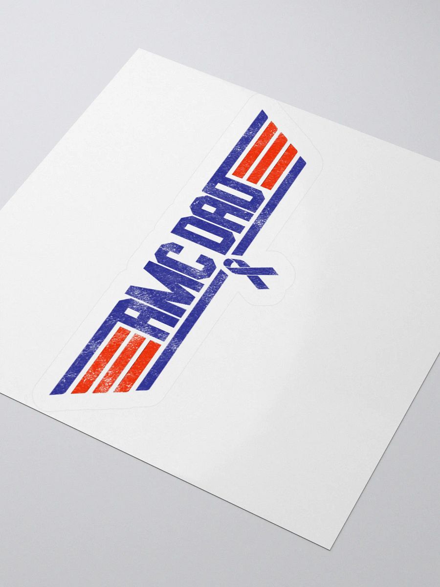 AMC DAD "Top Gun" Sticker product image (11)