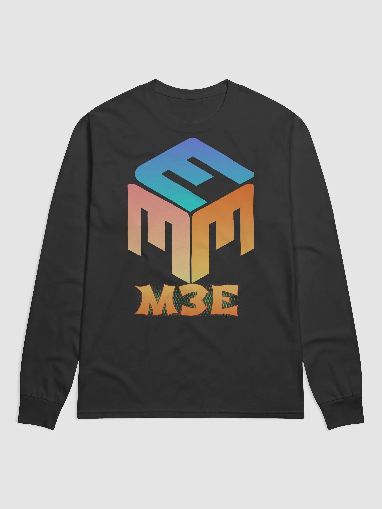 M3E Cube Logo Long Sleeve product image (1)