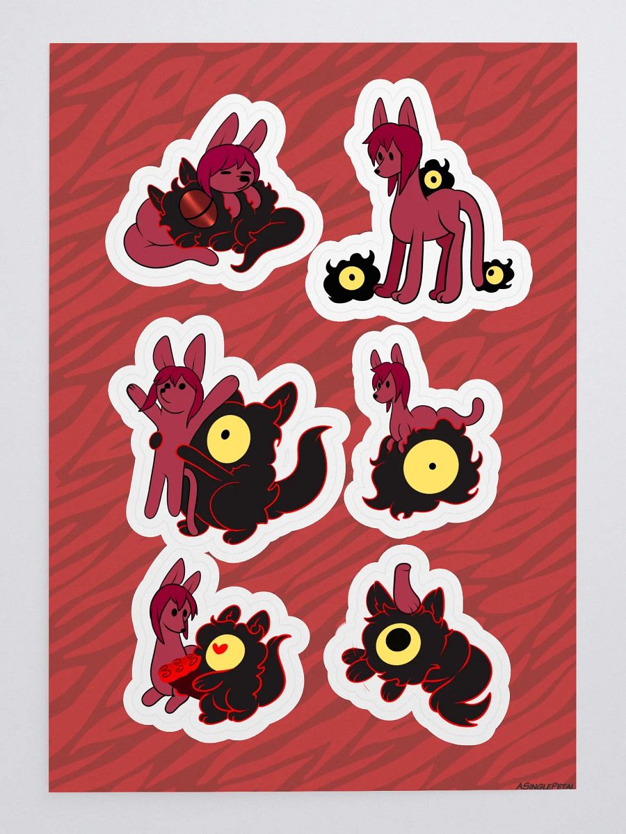 Cat Boyfriends sticker sheet product image (3)