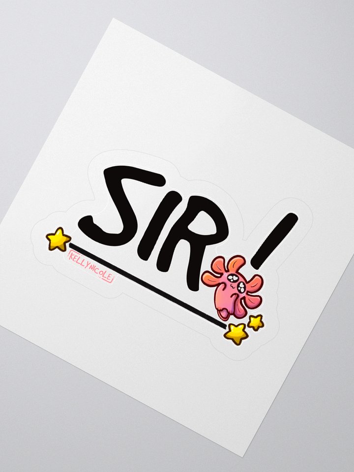 SIR! Sticker product image (5)