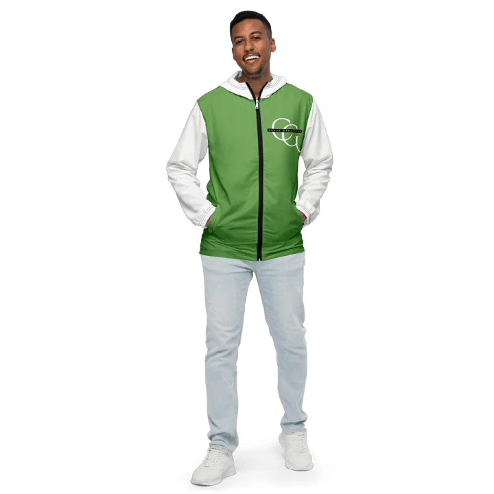 CG Green Windbreaker White Sleeves product image (1)