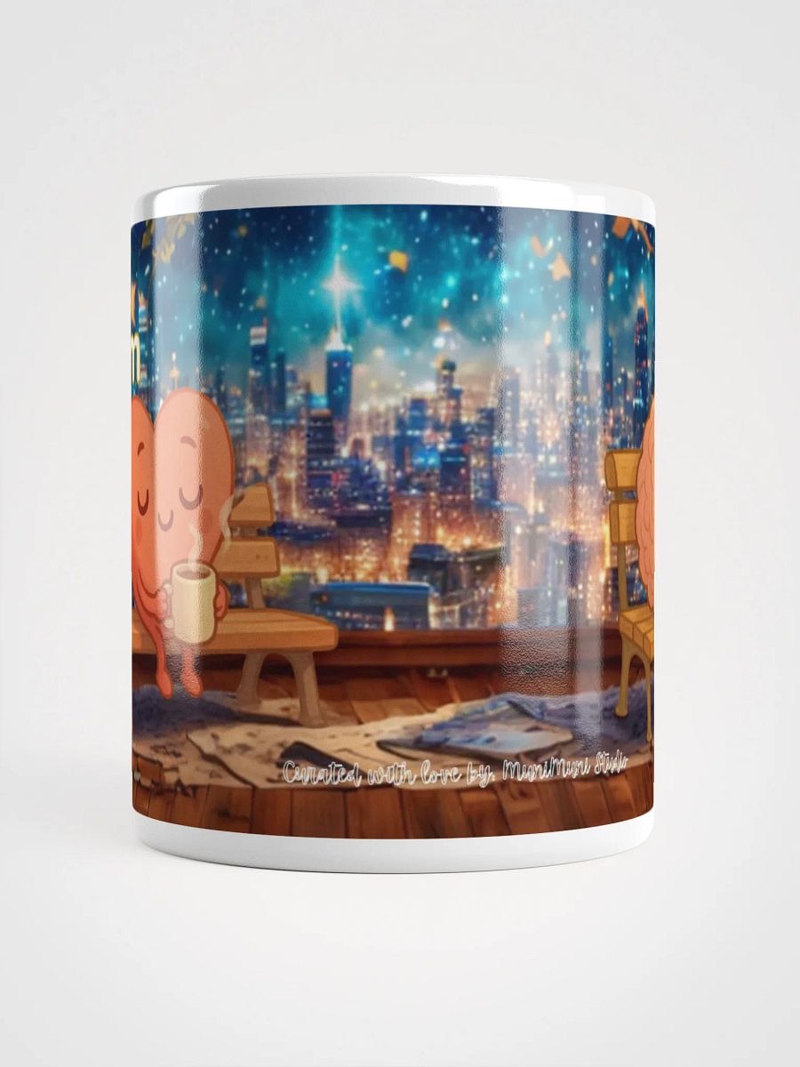 Dream Big Then Make a List - Kawaii Motivational Coffee Mug product image (5)