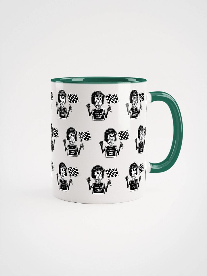 Sickos Racecar Driver Mug (2 Sizes, 10 Colors) product image (1)