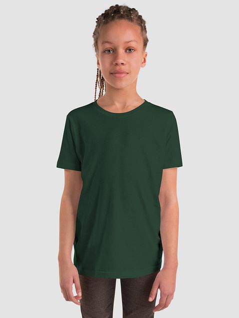 Photo showing Bella+Canvas Youth Short Sleeve T-Shirt