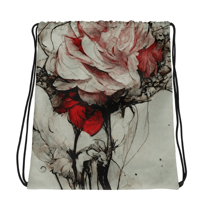 Whimsical Garden Dreams Drawstring Bag product image (1)